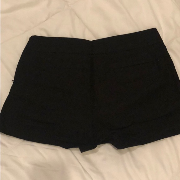 Black linen jcrew shorts with zipper - Picture 5 of 5